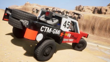 Мод "CTM Baja Truck" для Brick Rigs 2