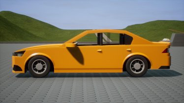Мод "2021 Accishi Cresna AR sedan" для Brick Rigs 0