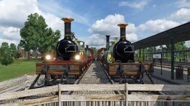 Мод «GWR Broad gauge Expansion Pack» для Transport Fever 2 2