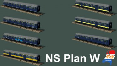 Мод «NS PLan W (6 versions)» для Transport Fever 2