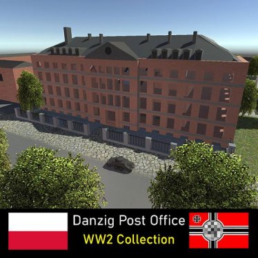 Карта «Danzig Post Office Defence | WW2 Collection» для Ravenfield (Build 23)