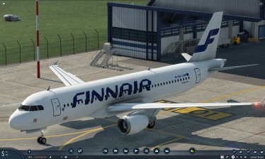 Мод «Finn Air Airbus A320» для Transport Fever 2 0