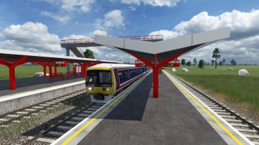 Мод «UK NSE Modular Station» для Transport Fever 2 0