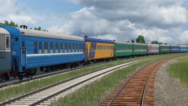 Мод «Вагоны Аммендорф» для Transport Fever 2 2