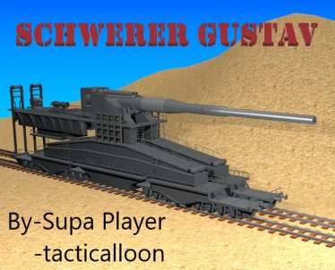 Мод «The Schwerer Gustav» для Ravenfield (Build 20)