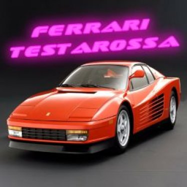 Мод "Ferrari Testarossa" для Project Zomboid