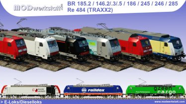 Мод «Bombardier Traxx 2» для Transport Fever 2