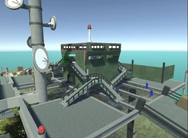 Карта «Fractal Complex; CQB Arena» для Ravenfield (Build 18) 2