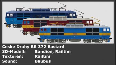 Мод «ČD 372 Bastard» для Transport Fever 2