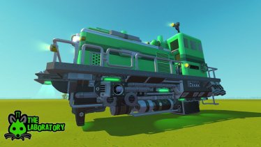 Мод "Dieselpunk Train" для Scrap Mechanic 1