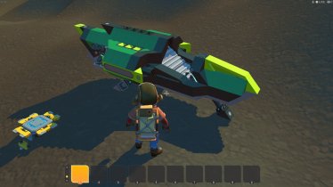 Мод "Tomatsu's Personal Flying Vehicle" для Scrap Mechanic 2