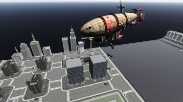 Мод «C&C Red Alert3:Kirov Airship VTOL» для Ravenfield (Build 18) 2