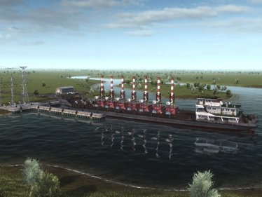 Мод "Power Ship Peter Adam" для Workers & Resources: Soviet Republic 1