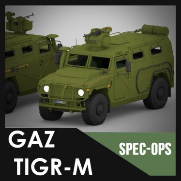 Мод «GAZ Tigr-M (Spec Ops Project)» для Ravenfield (Build 21)