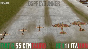 Мод «Fiat G.55 Centauro» для Ravenfield (Build 21) 0