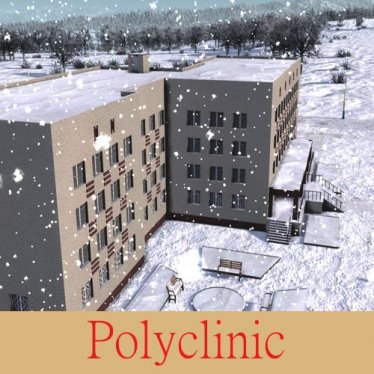 Мод "Поликлиника" для Workers & Resources: Soviet Republic