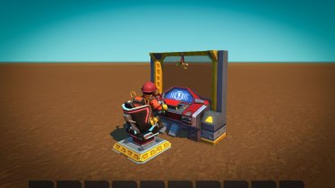 Мод "Spaceship Seat" для Scrap Mechanic