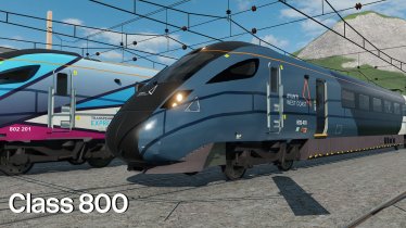 Мод «Hitachi Class 800» для Transport Fever 2 3