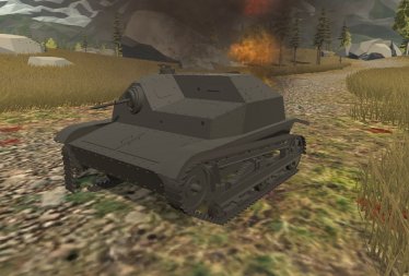 Мод «TKS tankette» для Ravenfield (Build 21) 2