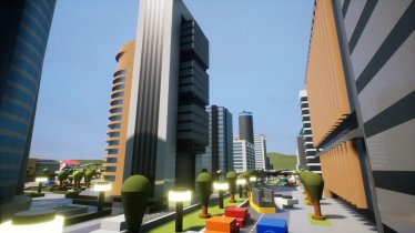 Мод "Unklugton - Mini City" для Brick Rigs 1