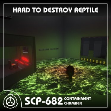 Мод "SCP-682's Containment Chamber" для Teardown