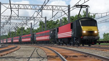 Мод «Class 90 Mega Reskin Pack» для Transport Fever 2 3