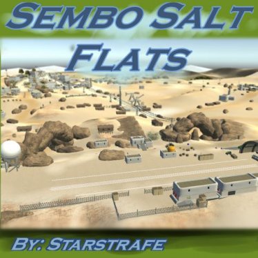 Карта «Sembo Salt Flats; Strafe-Running Action» для Ravenfield (Build 18)