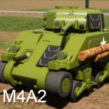 Мод "M4A2" для Brick Rigs