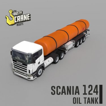 Мод "Scania 124 - Tank" для Workers & Resources: Soviet Republic