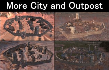 Мод «More City and Outpost / Больше городов и форпостов (RU)» для Kenshi
