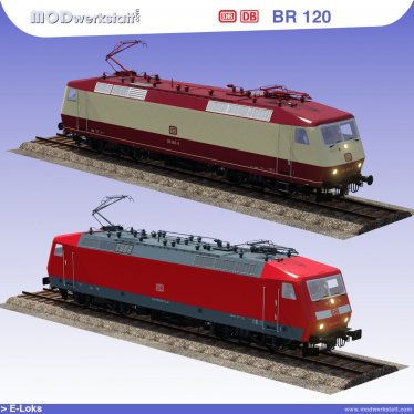 Мод «DB BR 120» для Transport Fever 2