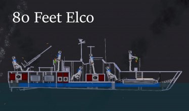 Мод "OP 80 Feet Elco" для People Playground