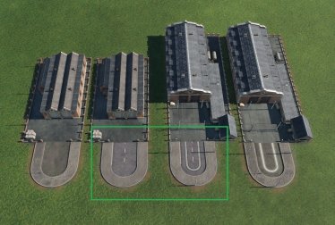 Мод "Road/Tram Depot Street Style Configuration" для Transport Fever 2