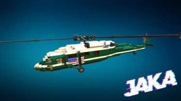 Мод "Black Hawk UH 60n PRESIDENTIAL" для Scrap Mechanic