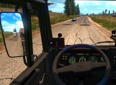 Мод Камаз 54-64-65 + прицеп версия 7.5.2 для Euro Truck Simulator 2 (v1.49.x) 1