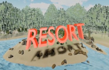 Карта «RESORT ish» для Ravenfield (Build 21)