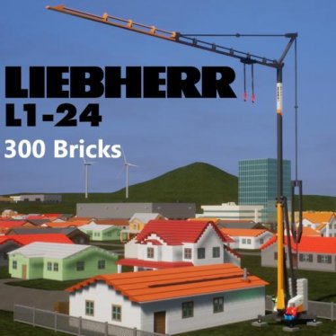 Мод "LIEBHERR L1-24" для Brick Rigs
