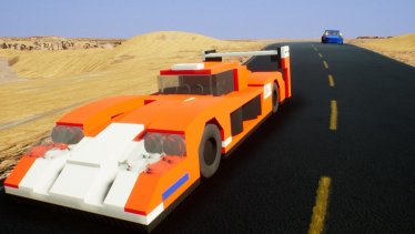 Мод "1999 Toyota GT-One Race Car TS020" для Brick Rigs 0