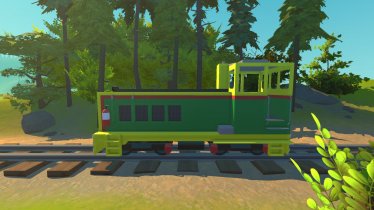 Мод "2ft NG Mackay Sugar Cane Train 1" для Scrap Mechanic 2