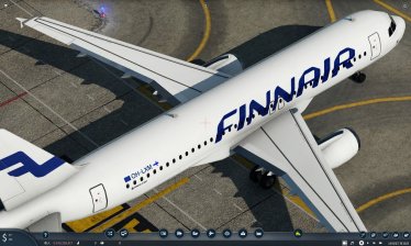 Мод «Finn Air Airbus A320» для Transport Fever 2 1