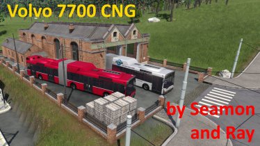 Мод «Volvo 7700 CNG von Bernmobil» для Transport Fever 2