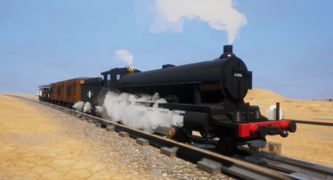 Мод "BR Class O1 2-8-0 Steam Engine" для Brick Rigs 3