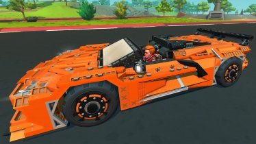 Мод "C8 Corvette Convertible" для Scrap Mechanic