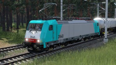 Мод «NMBS 186» для Transport Fever 2