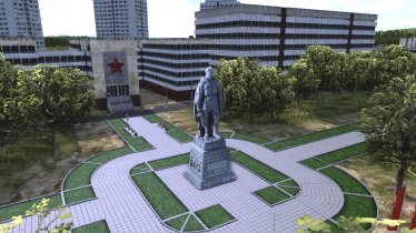 Мод "Alyosha Monument" для Workers & Resources: Soviet Republic 1