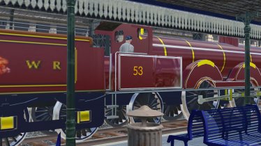 Мод «LNWR 'Greater Britain' & 'Queen Empress'» для Transport Fever 2 0