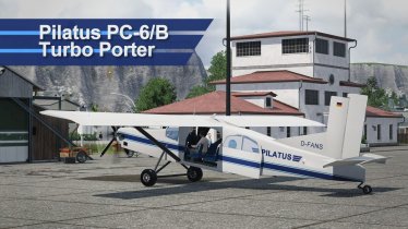 Мод «Pilatus PC-6/B Turbo Porter» для Transport Fever 2