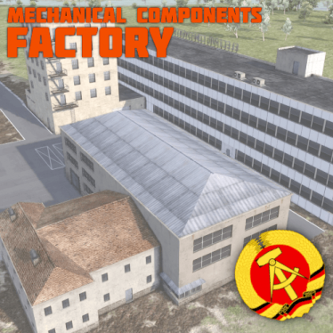 Мод "Large Mechanical Components Factory" для Workers & Resources: Soviet Republic