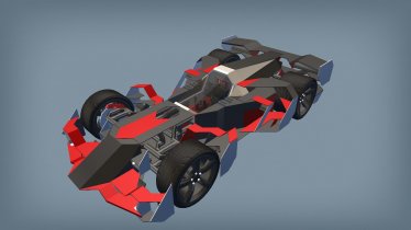 Мод "Super car" для Scrap Mechanic