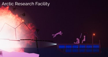 Мод "Arctic Research Facility" для People Playground 3